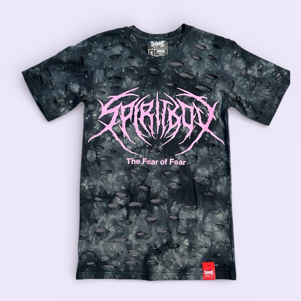 Shibori Threads x Spiritbox T-Shirt. OSFM